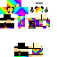 Rainbow Anime Girl Skin 13