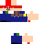 Wario dress up like mario Skin 15